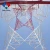 Import 4 legged angular self supporting steel lattice communication 4leg telecommunication tower from China