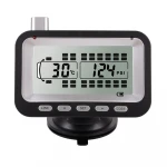 4 sensors/tires pre-programmed  RV tire pressure and tire temperature monitoring system( 1 monitor + 4 external sensors )