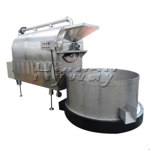 400kg/batch seeds roaster machinery corn roaster machine