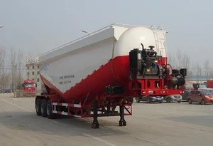 40T tractor truck with 70m3 bulk cement tank semi trailer