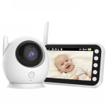 4.3" LCD Wireless Video BabyPhone 2.4GHz Night Vision Temperature Sensor Baby Camera with Monitor