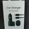 45W 15W Car Power Adapter, Super Fast Charging Two Ports USB Type-C Dual Car Charger for Samsung