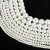 Import 4mm Anti-Flash White Tiny Satin Luster Glass Pearl Bead Round Loose Spacer Beads for Jewelry Making from China