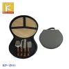 4pcs wood handle stainless steel cheese knives set with board and carry bag cheese tools