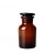 Import 500ml Chemical Laboratory Bottle Amber Glass Reagent Bottle With Wide Mouth Glass Stopper from China