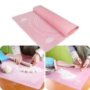 50*40cm Silicone Mat Baking Cakes Pans 100% Non-Stick Silicone Pad Table Grill Pad Jelly Fondant Cooking Plate Kitchen Tools