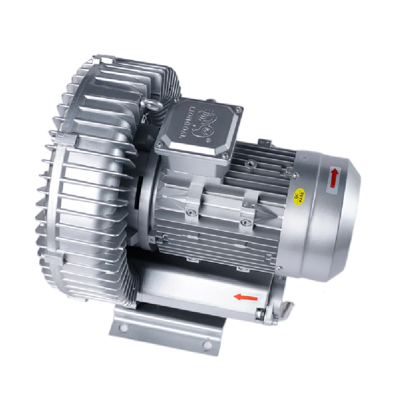 5hp 4kw Motor Industrial High Pressure Single Stage Air Compressor Side Channel Blower Vacuum Pump