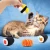 Import 6 Pack Sushi Cat Toys with Catnip Sushi Roll Pillow Kitten Chew Bite Supplies Boredom Relief Fluffy Kitty Teeth Cleaning Chewing from China