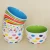 Import 6 Two Tone Colors Melamine Salad Bowl Round Shape mixing bowl from China