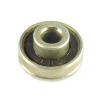 608 special customized bearing with zinc plated iron for sliding pulley