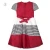 Import 689 Red Yiwu Haolaiyuan Attractive price new type cheap baby satin dress clothes from China