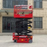 6m automatic Self-propelled aerial scissor platform Electric Scissor Lift Platform Hydraulic motorcycle lift table Price