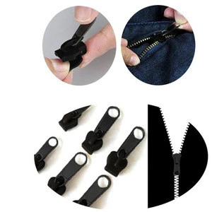6pcs Hot Fix Zipper Zipper Head Universal Kit Replacement Instant Repair Fix A Zipper Convenient Useful