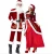 7 PCS SET Adult men&#39;s Christmas costume Santa COS clothing Santa Claus costume