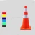 Import 70cm reflective PVC road cone ice cream warning cone roadblock traffic safety cone from China