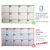 Import 7.9-3A2 Dry erase magnetic memo board fridge magnet white board from China