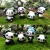 Import 8 Pcs Mini Cute Panda Models Miniature Landscape DIY Dollhouse Decorations Animal Resin Craft Gift Action Figure from China