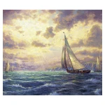 80*70cm Factory wholesale HD Impression Landscape Oil Painting print decoration wall painting on canvas