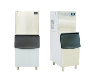 820W Crescent Ice Maker , Commercial Crescent Ice Making Machine 140Kg / 24H Output