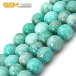 8mm 10mm 12mm Round AA+ Amazonite Stone Beads Natural Stone Beads DIY Beads For Jewelry Making Strand 15"