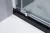 Import 8mm High Quality Framed Sliding Tempered Glass Black Shower Door from China