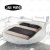 Import A507 wood furniture bedroom platform bed room sets with lights from China