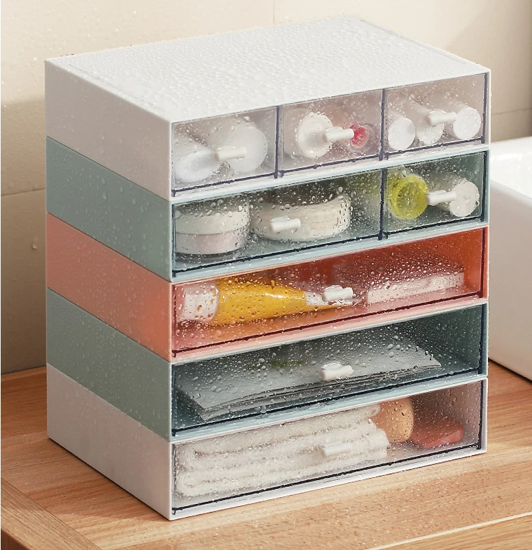 A5155 Office Plastic Expend Desk storage organizer with drawer