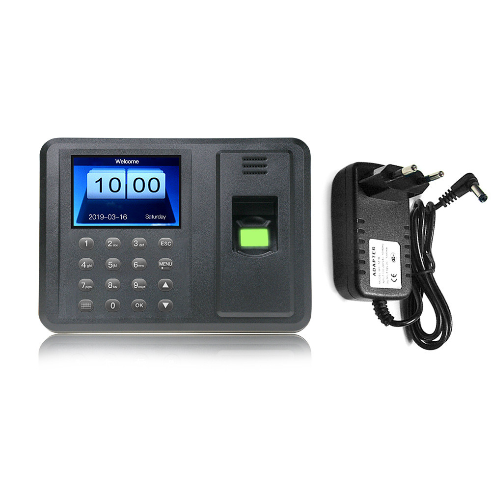 Buy A8 Biometric Fingerprint Time Attendance Machine Fingerprint ...