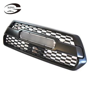 ABS Car Grille For Toyota Tacoma TRD  Pro Pick-up 4X4  2016 2017 2018 2019 With Big Stocks in US Warehouse