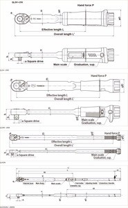 Accurate and Functional Torque Wrench made in Japan