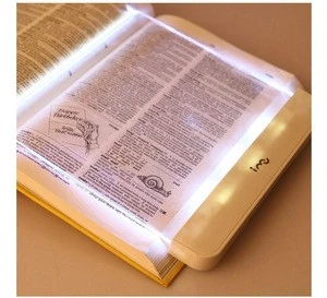 Acrylic eyes protective LED book lights for night reading Panel LED light for reading