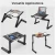 Import Adjustable Aluminum Laptop Desk/Stand/Table Vented Notebook Portable Laptop Stand from China