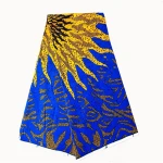 African style 100% polyester java print fabric use for cloth