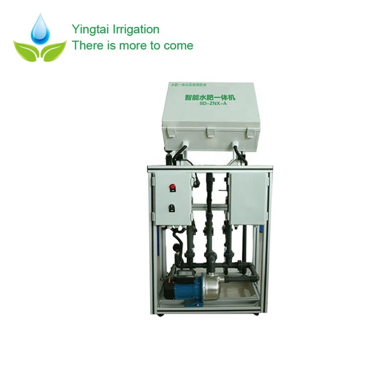 Agricultural Hydroponic Water Fertilizer Intergrated Machine 4.3" Automatic Drip Irrigation System