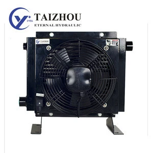 AH Series AH0609T-CA plate heat exchanger air cooler fan
