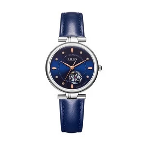 Ailuo Brand Luxury Men Watches Dual Time Clock Lcd Analog Stainless Steel Waterproof Military Quartz Digital Watch