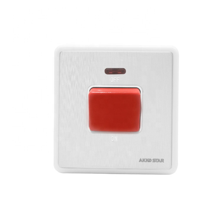 Buy Akkostar 45a Air Condition Electrical Wall Switch With Light ...
