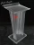 Import AKLIKE shenzhen Factory sale church pulpit school furniture acrylic table glass lectern from China