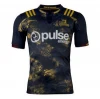 All New Zealand sublimation printing stiped rugby jersey league jerseys with black and other color
