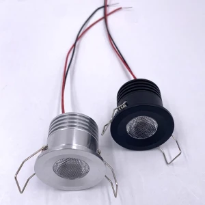 Buy Aluminium Cabinet Recessed Showcase Display Led Down Light 3w Mini ...