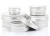 Import Aluminum Collar Material cream cosmetic jar small metal tin can round box from China