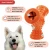 Import Amazon hot sale Three-sided Rubber indestructible dog toys Pet leakage food dog toys chew from China