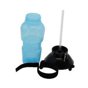 Amazon Hot Style Outdoor Plastic Portable Travel Pet Dog Drinking Water Bottle
