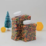 Amazon selling Top quality Non-toxic 10g bags mix color Pearl Crystal soil round shape water beads for water planting