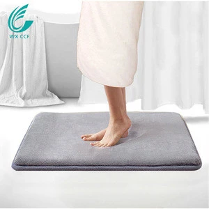 amazon top seller 2019 memory foam anti-slip bath mat rugs/shower mat