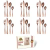 amazon top seller 2020 elegant dinnerware stock spoon fork set stainless steel cutlery set flatware