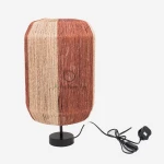Amazon top seller handmade jute modern table lamp living room lamp for home decor