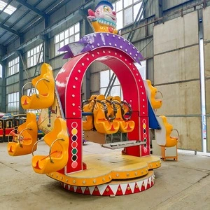 Amusement park fun clown Crazy Circus rides for fairground,human gyroscope rides for sale