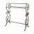 Import Antique Style Metal Towel Rack Stand Free Standing Towel Holder from China