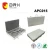 Import APC015      640*340*100mm      Dj Coffin Rack Case aluminum flight case turntable coffin case from China